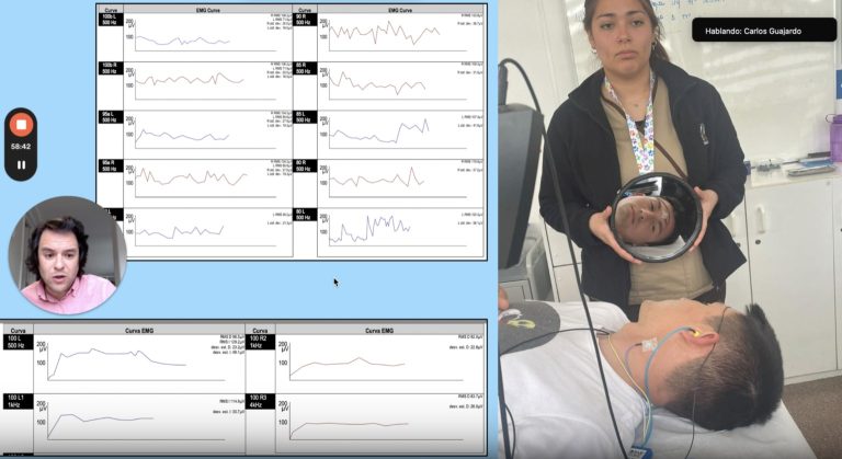 Académico UACh participó en el curso Clínica Otoneurologica y Evaluación Vestibular de la Universidad Católica