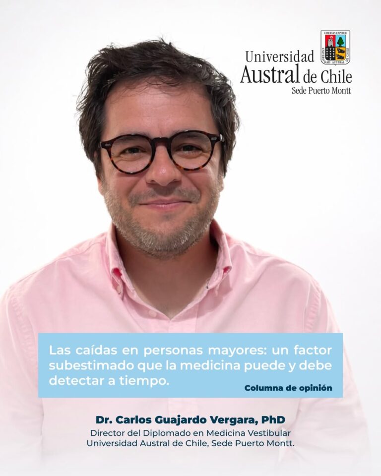 Columna de opinión: Las caídas en personas mayores – un factor subestimado que la medicina puede y debe detectar a tiempo